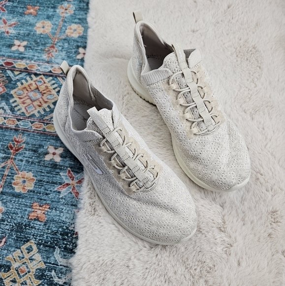 Skechers Women's Slip On 12919 Natural US 8.5 - Picture 5 of 10